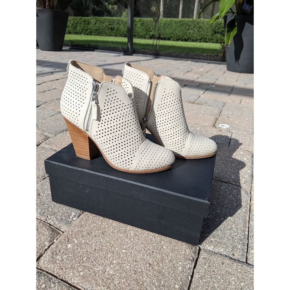 Rag & Bone Perforated Leather Margot booties, 7.5